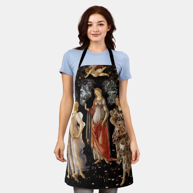 Tablier Sandro Botticelli - La Primavera (Porté)