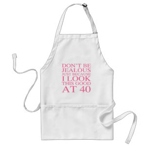 Tablier Sassy 40e anniversaire pour les femmes