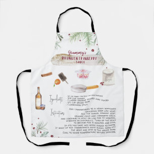 Tablier Sauce de canneberge ivre   Heirloom de la recette