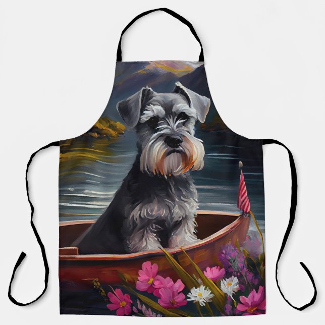 Tablier Schnauzer sur une pédale : une aventure Pittoresqu (Recto)
