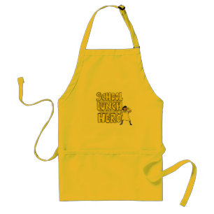 Tablier School Lunch Hero Day apron with Rosa