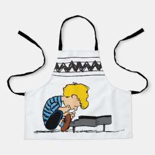 Tablier Schroeder Charlie Musique Brown