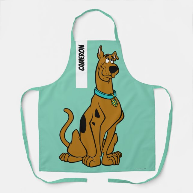 Tablier Scooby Doo Chiot Yeux (Recto)