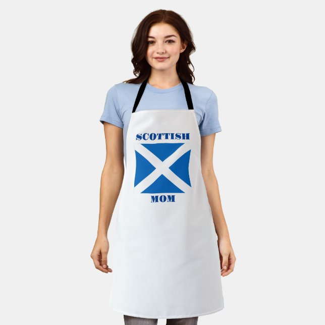 Tablier Scottish Mom Apron (Porté)