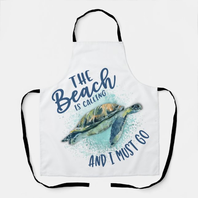 Tablier sea turtbeach (Recto)