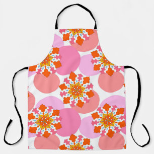 Tablier Seamless pattern with colorful mandalas. Bright te