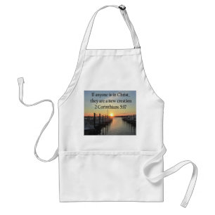 TABLIER SERENE 2 CORINTHIAN 5:17 SUNSET PHOTO