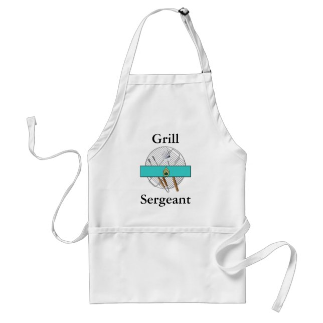 Tablier Sergent Grill Bar-B-Que Apron (Devant)