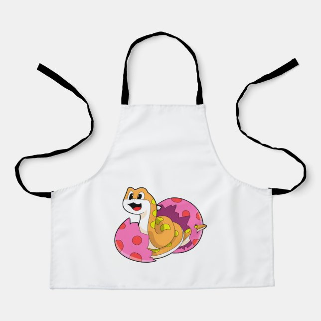 Tablier Serpent avec oeuf (Recto)