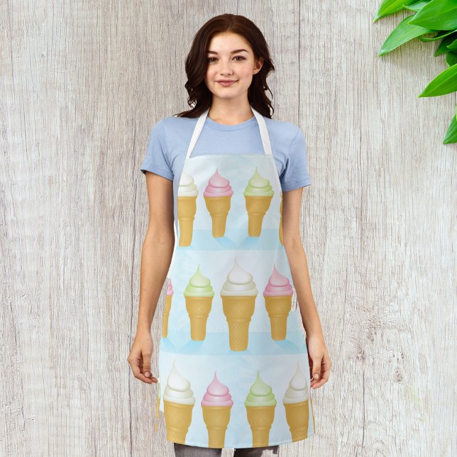 Tablier Servir Doux Crème de glace cônes amusant Dessert d (Créateur téléchargé)