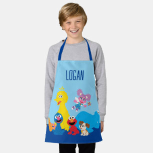 Tablier Sesame Street   Amis colorés de Sesame Street