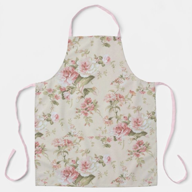 Tablier Shabby Chic Rose Series Design 2 (Recto)