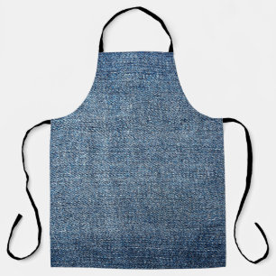 Tablier Shabby texture denim pour arrière - plan. Jeans bl