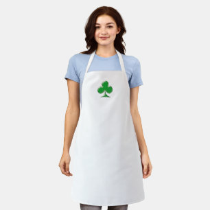 Tablier shamrock de la Saint Patrick L
