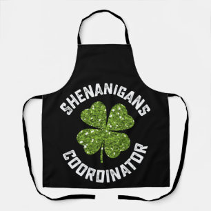 Tablier Shenanigans Coordonnateur Funny St Patrick's Day