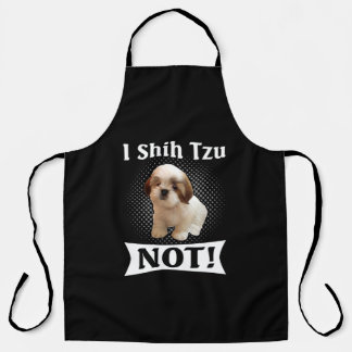 Tablier Shih Tzu Aimer Cute Funny Shih Tzu