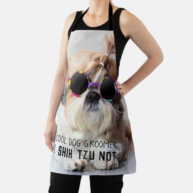 Tablier Shih Tzu Pas drôle mignon chien Cool Groomer Votre (Insitu)