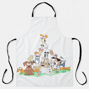 Tablier Si longtemps dachshund et le top dog beagle
