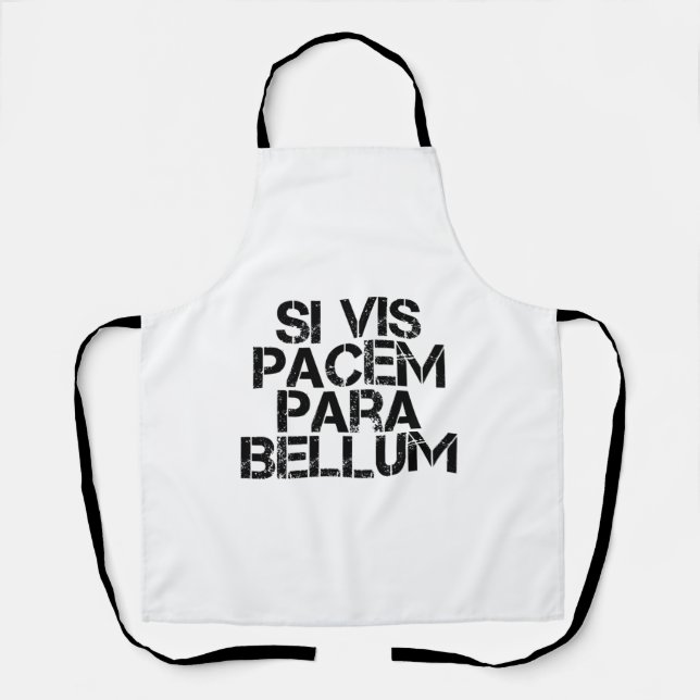 Tablier Si Vis Pacem Para Bellum (Recto)