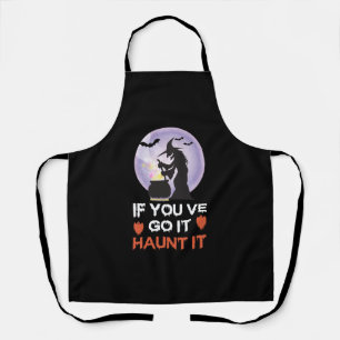 Tablier Si vous l'avez fait Haunt It Funny Halloween