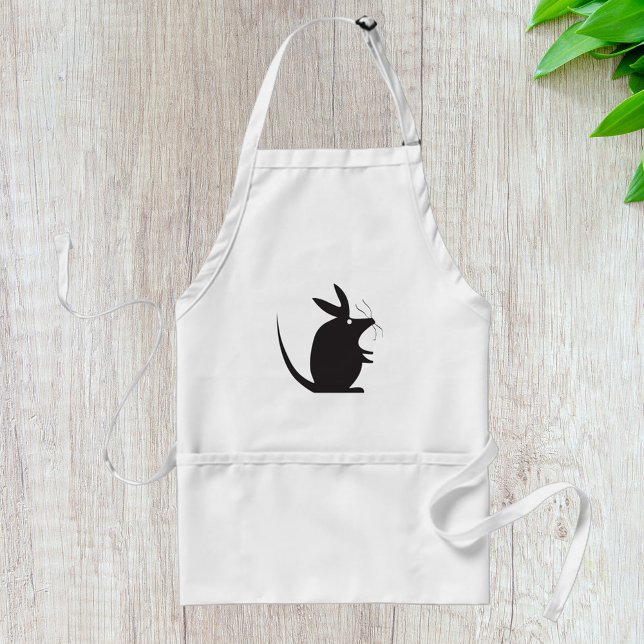 Tablier Silhouette de la souris (Créateur téléchargé)