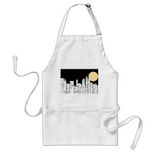 Tablier Silhouette d'horizon de New York