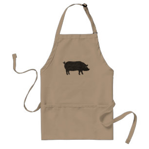 Tablier Silhouette du porc