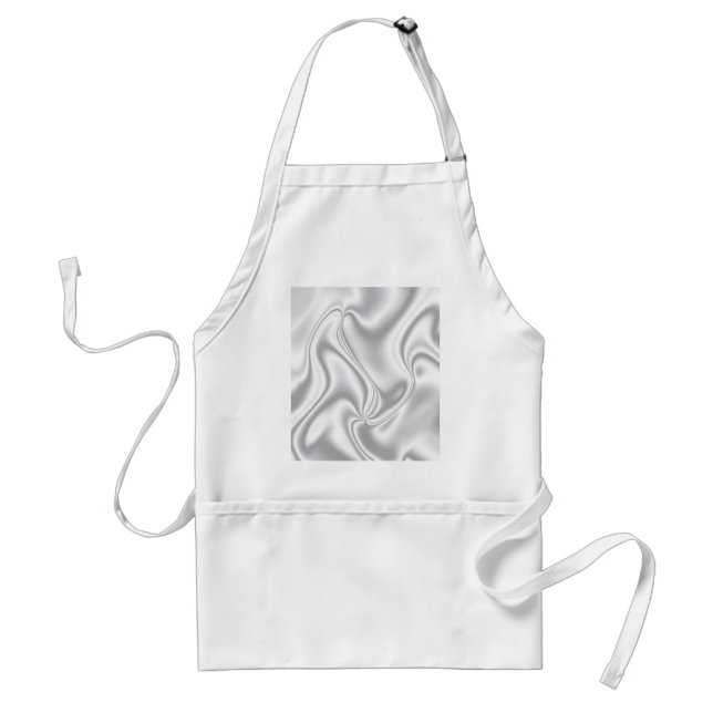 Tablier Silver Satin (Devant)