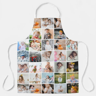 Tablier Simple Moderne 29-Photos Montage Grand