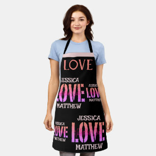 Tablier Simple Sweet Romantique Amour Couple Valentines Ca