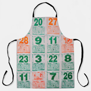 Tablier Singapour-21 JUL 2019 : Pap calendrier chinois Vin