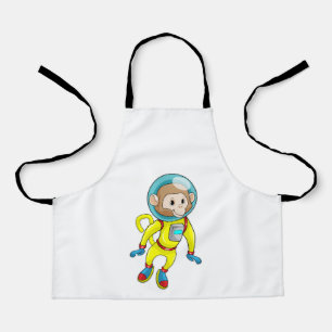 Tablier Singe en astronaute
