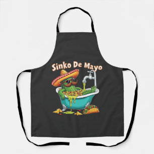 Tablier Sinko de Mayo"Funny Cinco de Mayo Cactus