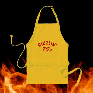 Tablier Sizzlin' Seventies Anniversaire