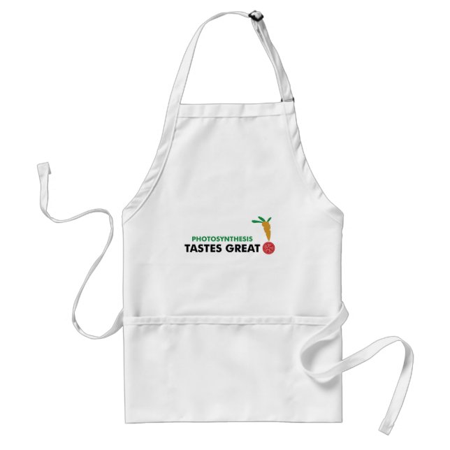 Tablier Slogan végétarien végétalien (Devant)