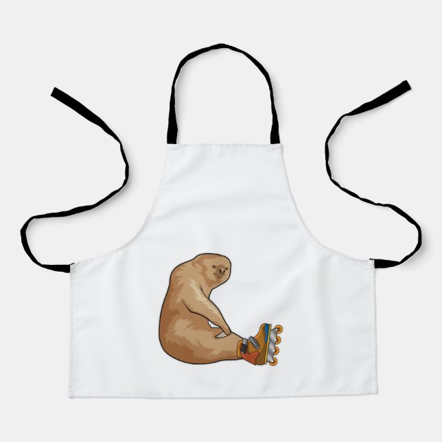 Tablier Sloth as Patinage en ligne avec Patins en ligne (Recto)