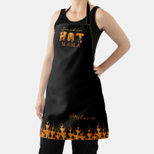Tablier SMOKIN HOT MAMA Nom du script BBQ Smoker