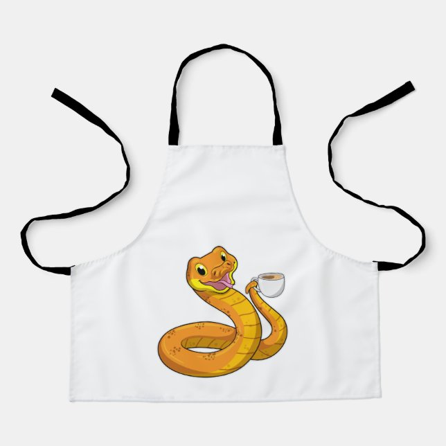 Tablier Snake with Cup (Recto)