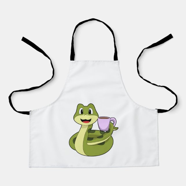 Tablier Snake with Cup (Recto)