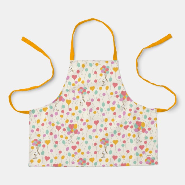 Tablier Snoopy Bunches of Balloons Motif (Recto)