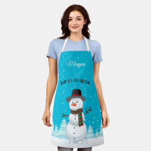 Tablier Snowman Apron