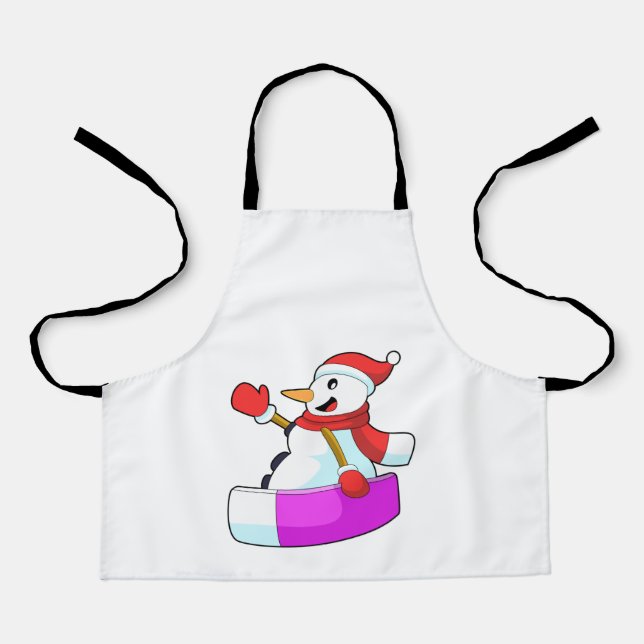 Tablier Snowman comme Snowboardeur avec Sonowboard.PNG (Recto)