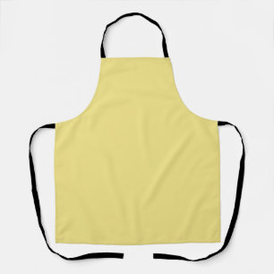Tablier Solide Pastel Jaune moderne