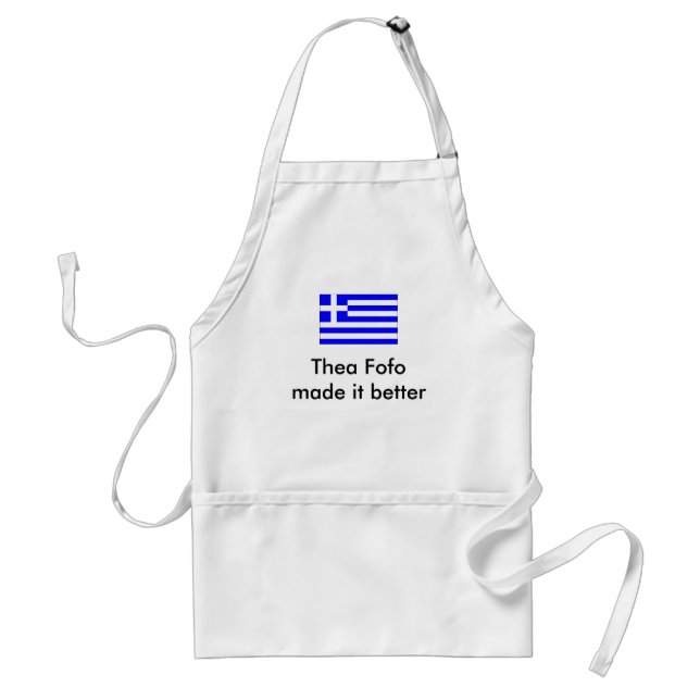 Tablier Son tout le Grec à moi (Devant)