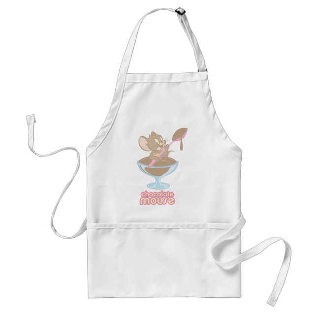 Tablier Souris au chocolat Jerry (Devant)