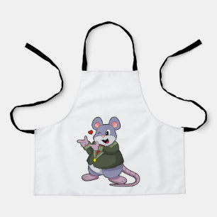 Tablier Souris comme chambre avec costume