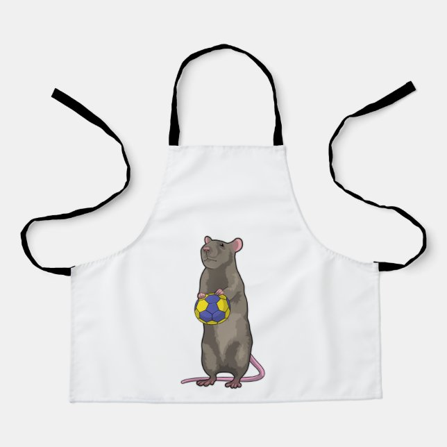 Tablier Souris de Handball Sports (Recto)