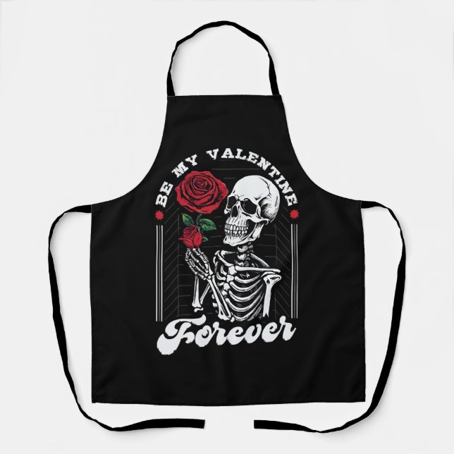 Tablier Soyez Ma Saint-Valentin Pour Toujours (Recto)