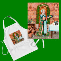 St. Martha de Béthanie dans sa cuisine
