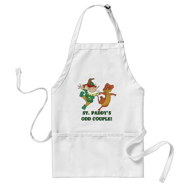Tablier St. Paddy's Odd Couple (Devant)